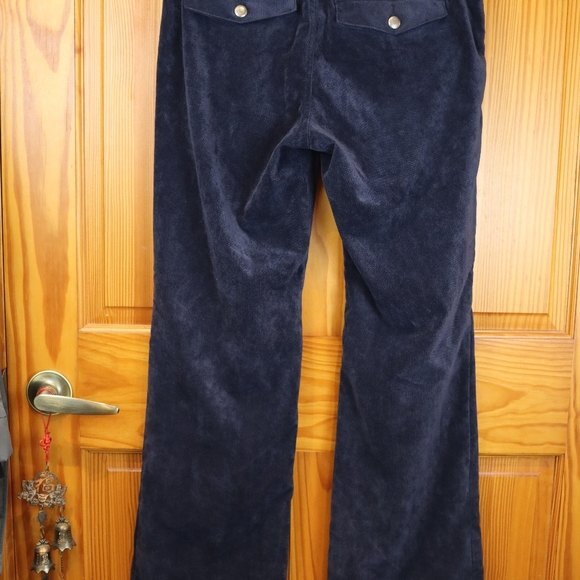 Tommy Hilfiger Y2K Flat Front Pants 8 High Rise Straight Leg Preppy Vintage - Picture 1 of 10